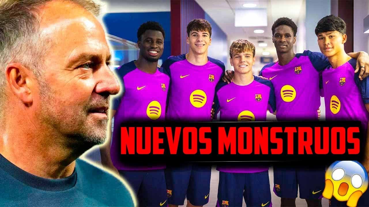 9 joyas de La Masia que van a EXPLOTAR con Hansi Flick en el Bar&ccedil;a