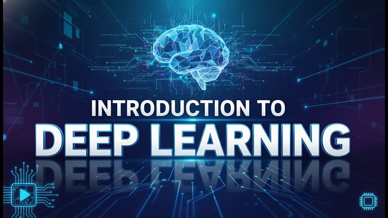 Introduction to Deep Learning 2026 | Easy Tutorial for Absolute Beginners