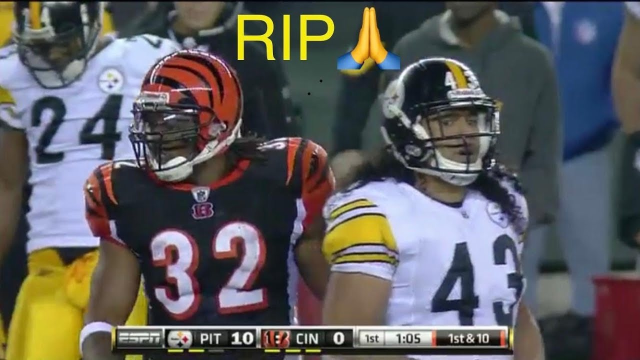 Cedric Benson vs Troy Polamalu (2010) RB vs DB