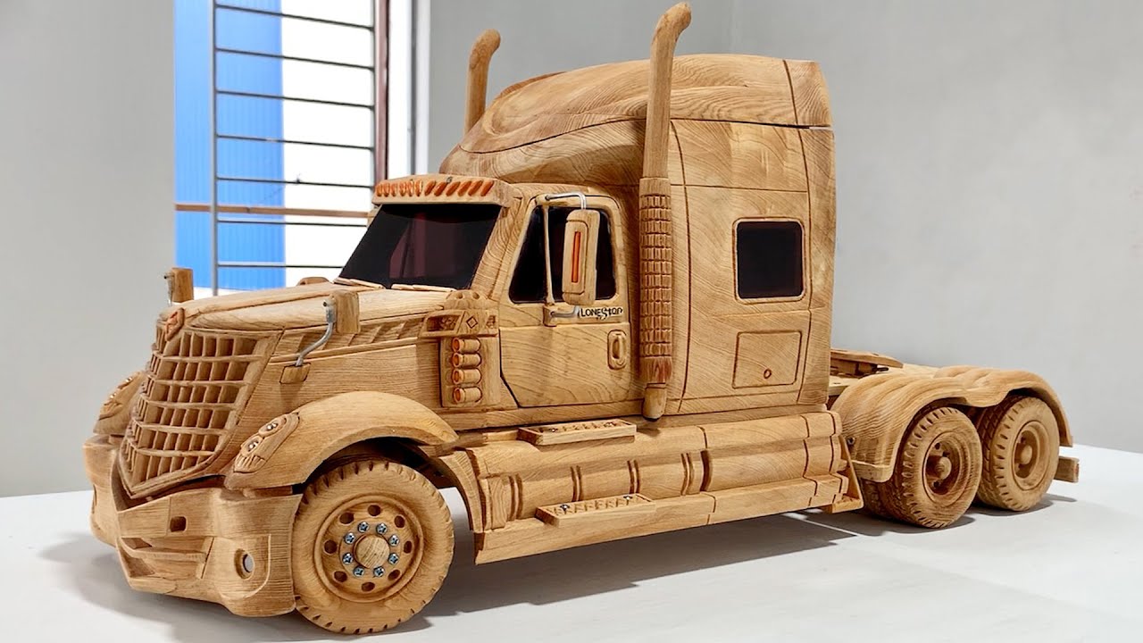 Резьба по дереву - International Lonestar (Truck) - Искусство деревообработки