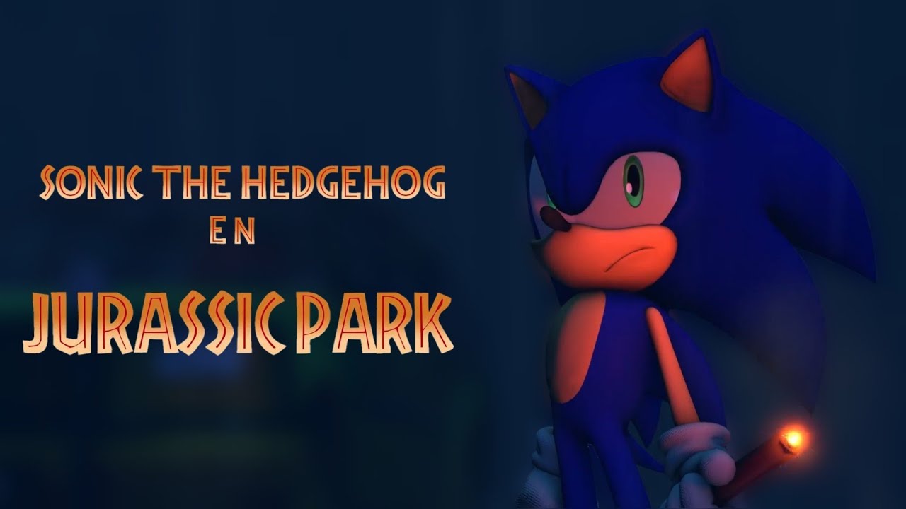 Sonic en Jurassic Park: El Escape del T-Rex | Fandub | Legacy of CHAOS