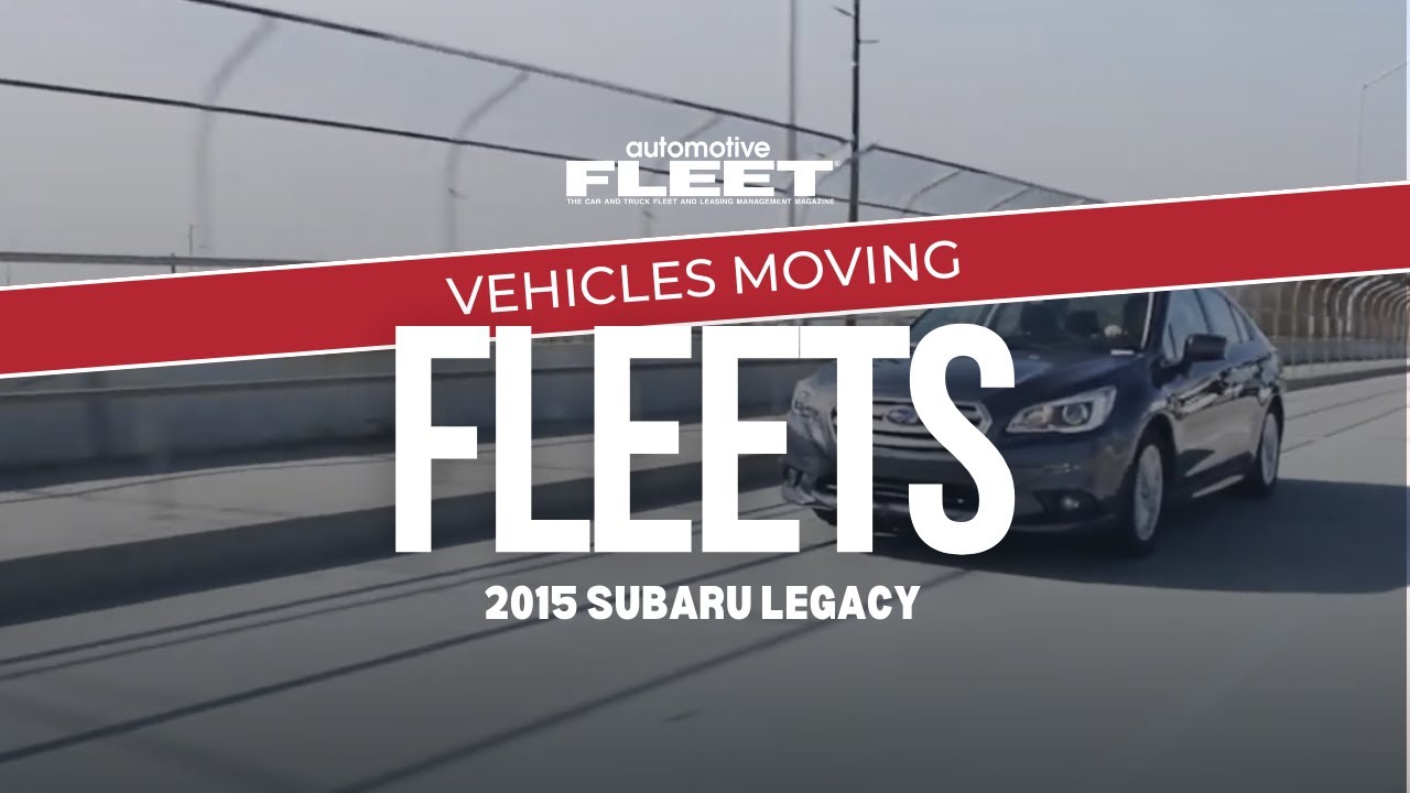 Driving the 2015 Subaru Legacy