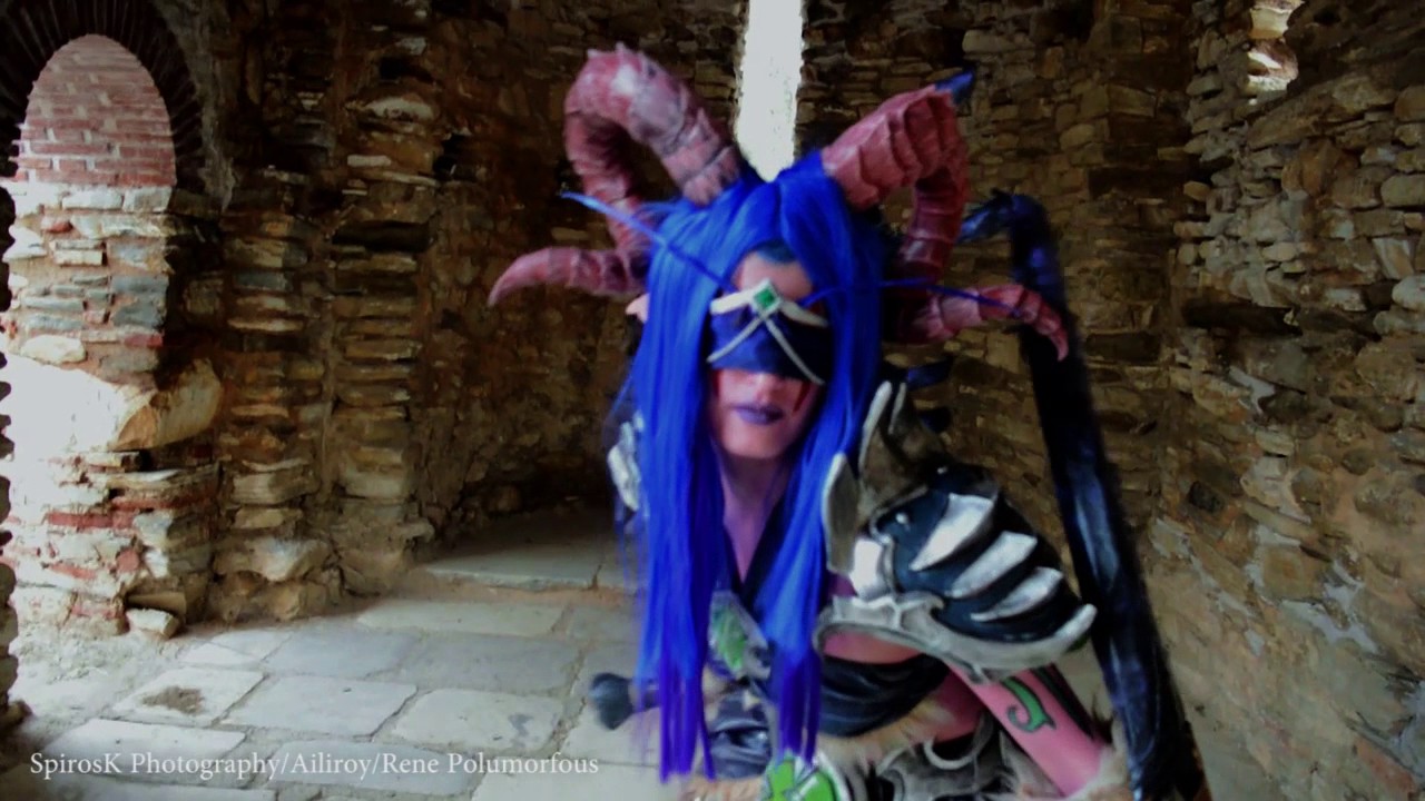 SpirosK Cosplay Showcase: RenePolumorfous' Illidari from World of Warcraft (by Ailiroy)