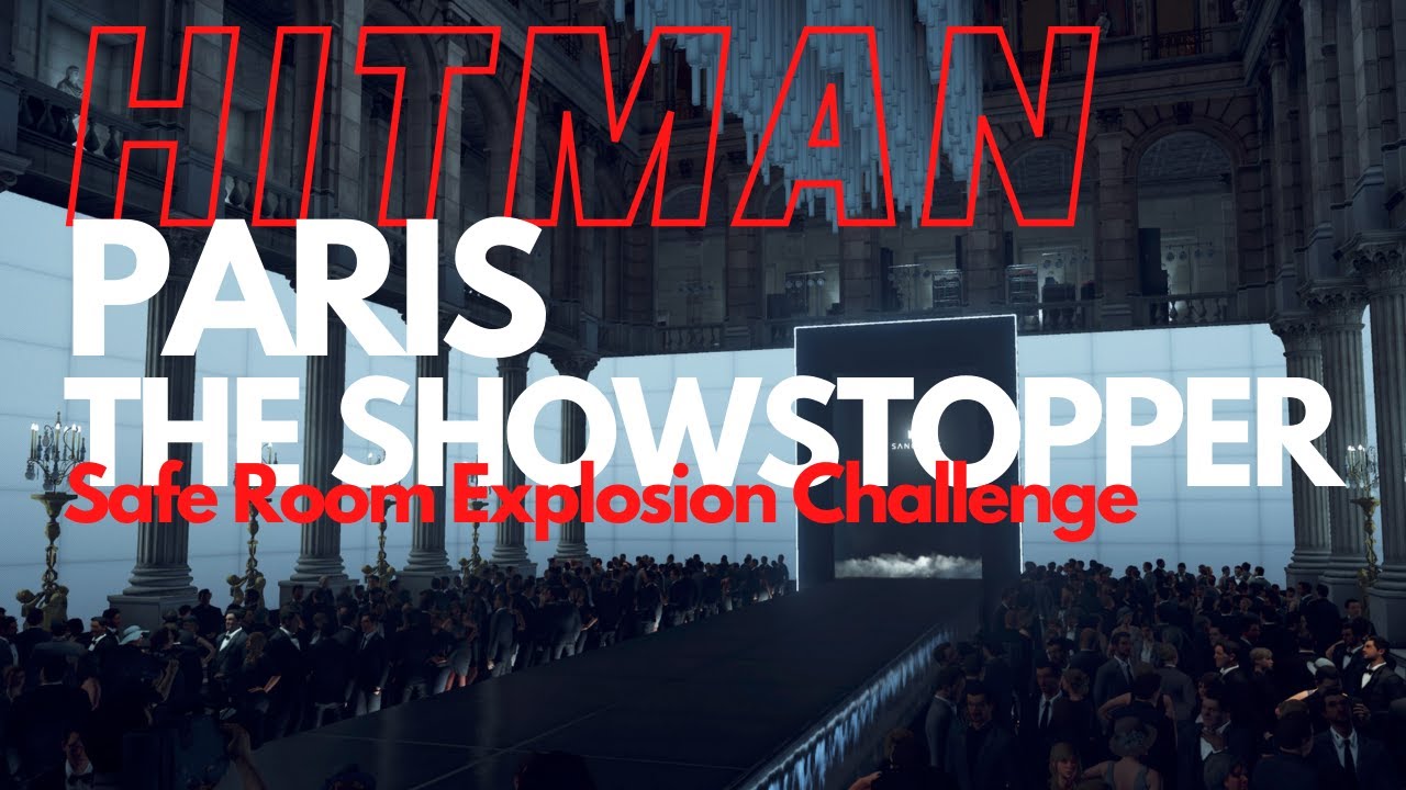 Hitman - Paris - Взрыв сейфа