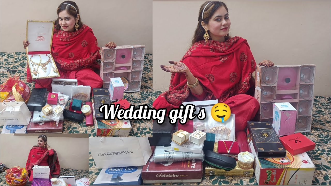 Wedding Gift Unboxing 🎁😍You Won&rsquo;t Believe This UNEXPECTED Surprise 😱 Reception & Salami Gift Reveal!