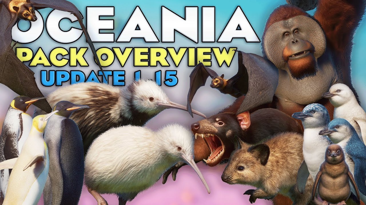 ✨ Полный обзор | Planet Zoo Oceania Pack & Update 1.15