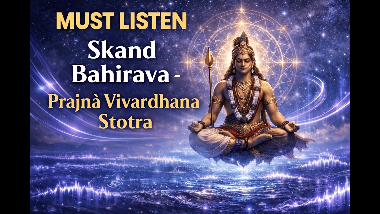 The Most Powerful Version of Skand Bhairava Prajñā Vivardhana Stotra for Divine intelligence