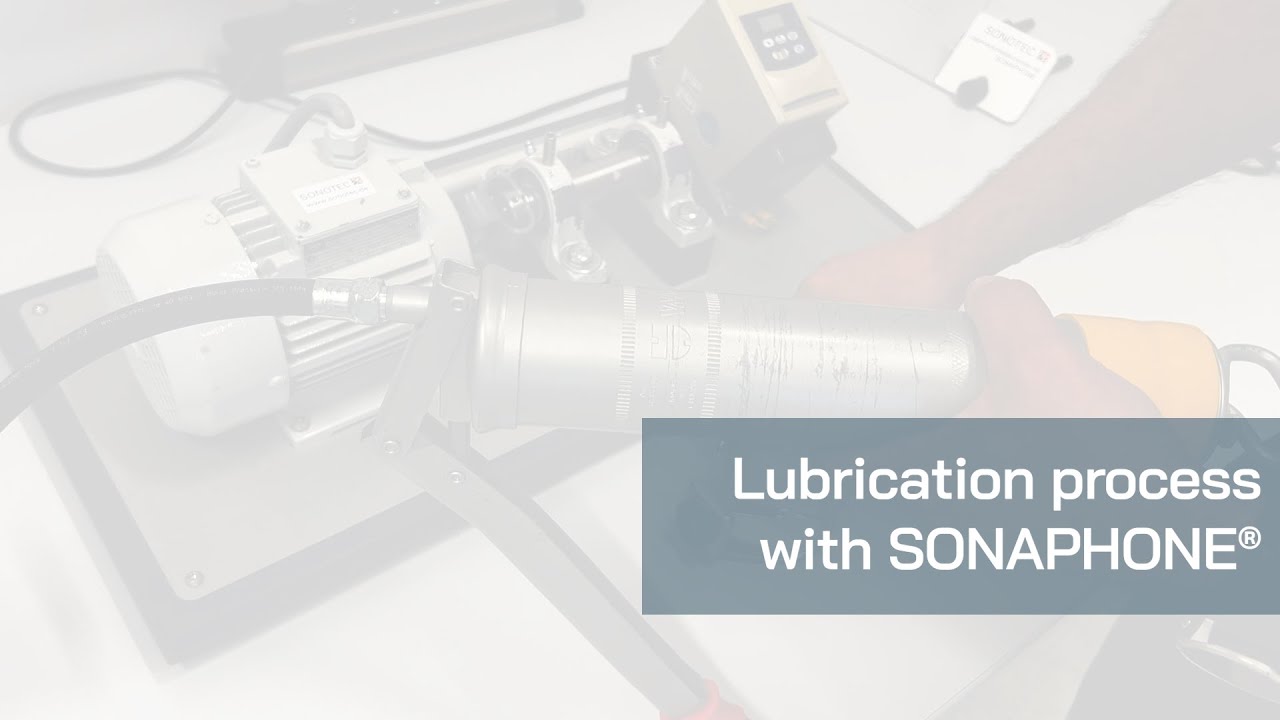 Lubrication Monitoring with SONAPHONE® GreaseExpert | Ultrasonic Testing Device | Step-by-Step Guide