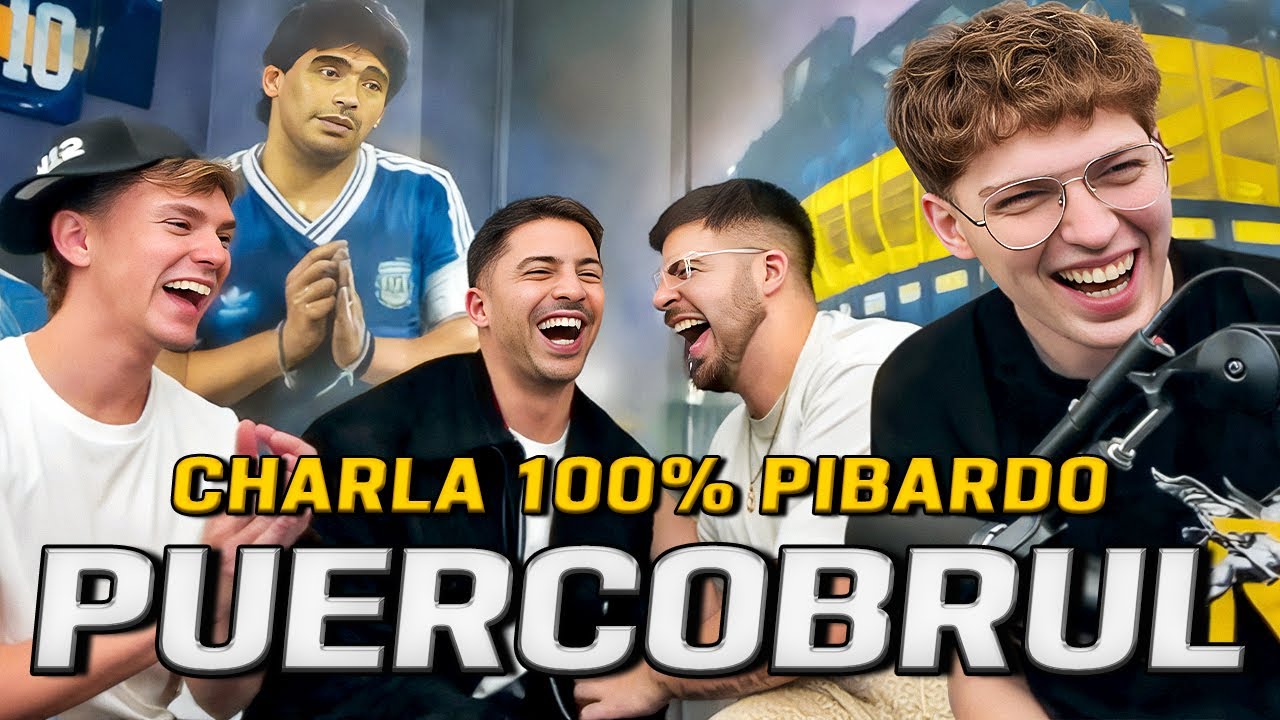 DAVOO XENEIZE, LA COBRA, GASTÓN EDUL Y TEO EN UNA NUEVA CHARLA DE PIBARDOS