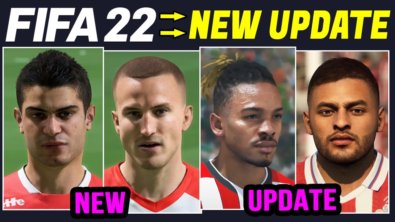 FIFA 22 NEWS | NEW UPDATE - Face Scans, Added Real Faces & Career Mode Wonderkids