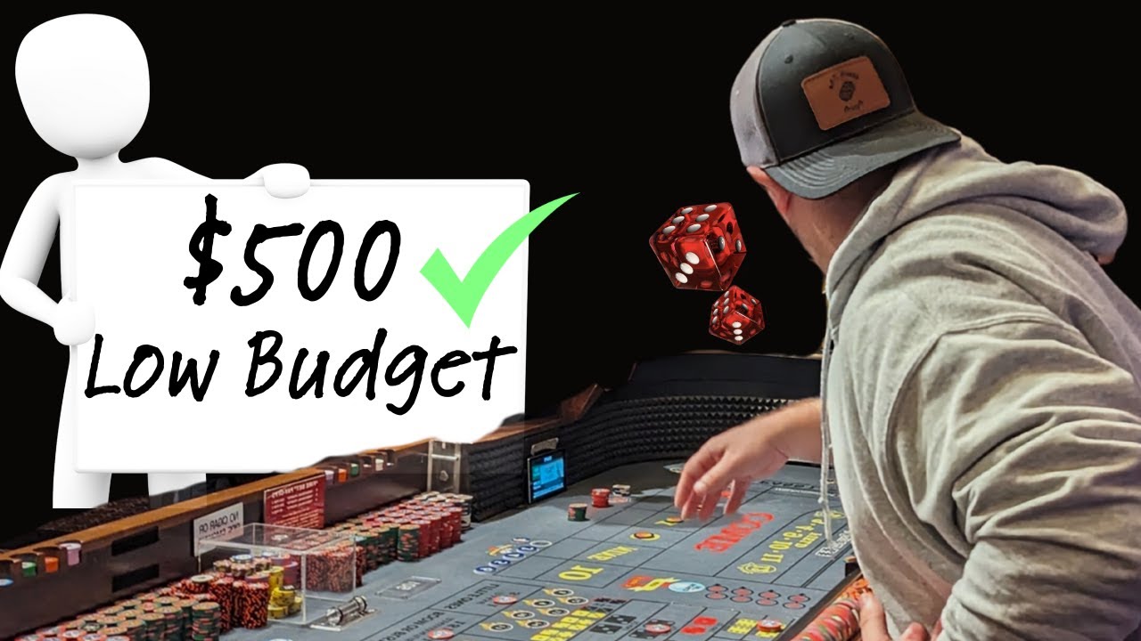 GREAT Craps Strategy for a $500 Budget