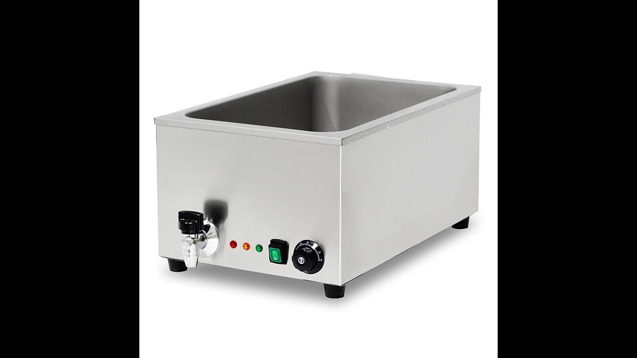 New Commercial Bain Marie with Water Level Alarm SB-3T