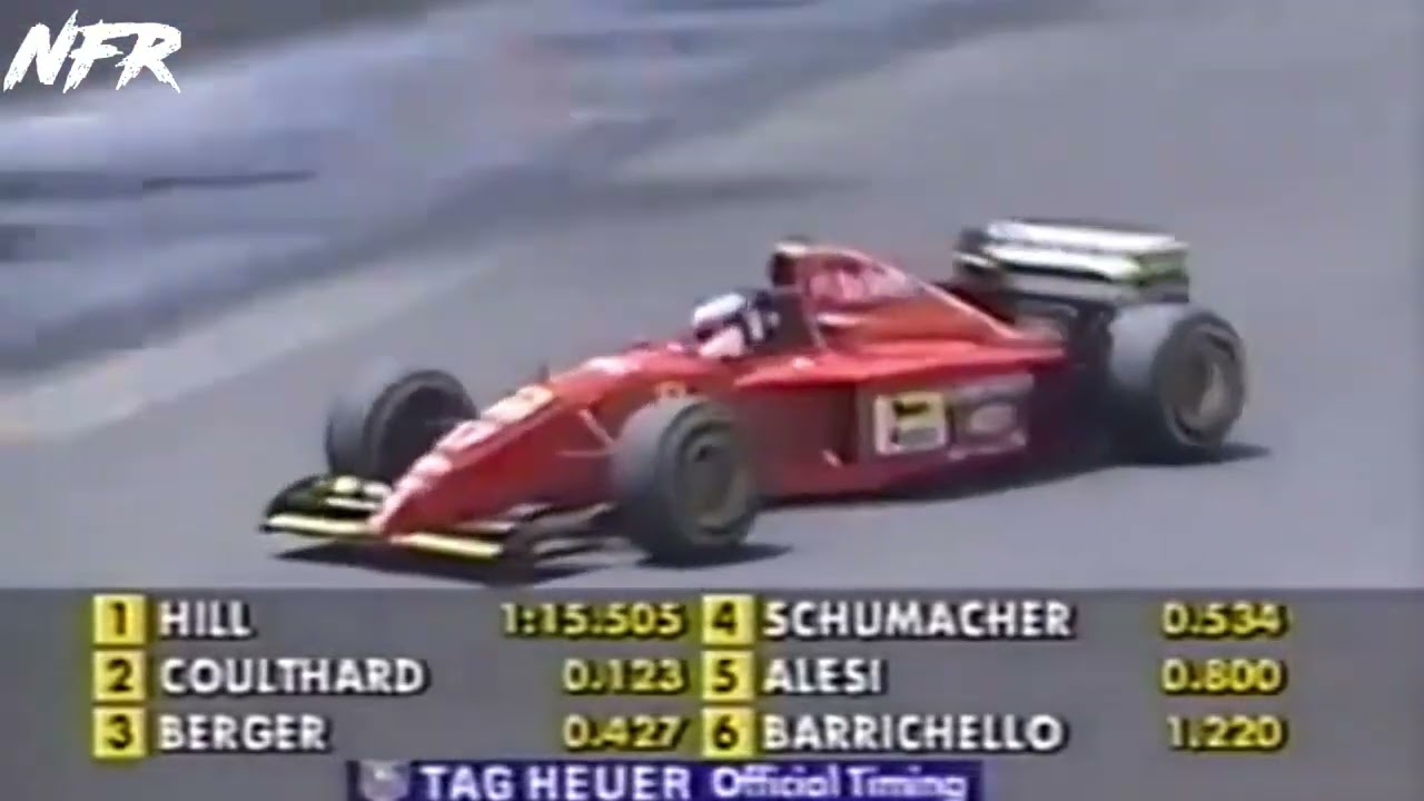 F1 Classic Sounds Jean Alesi Ferrari V12 Australia 1995