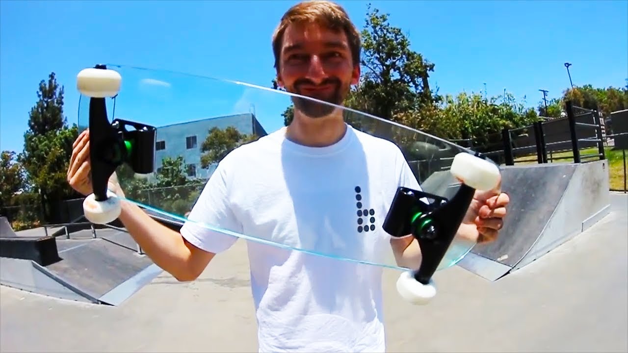 Patineta De Vidrio!