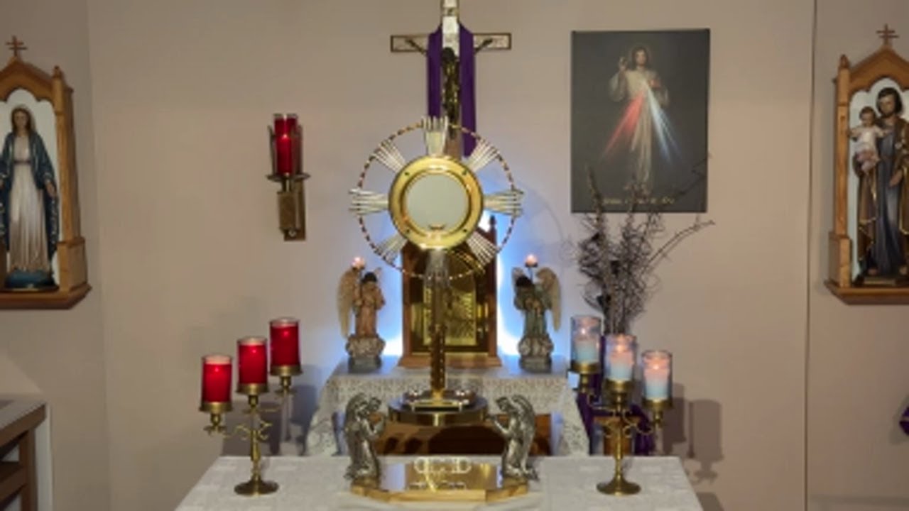 LIVE Eucharistic Adoration - Sisters of Divine Mercy