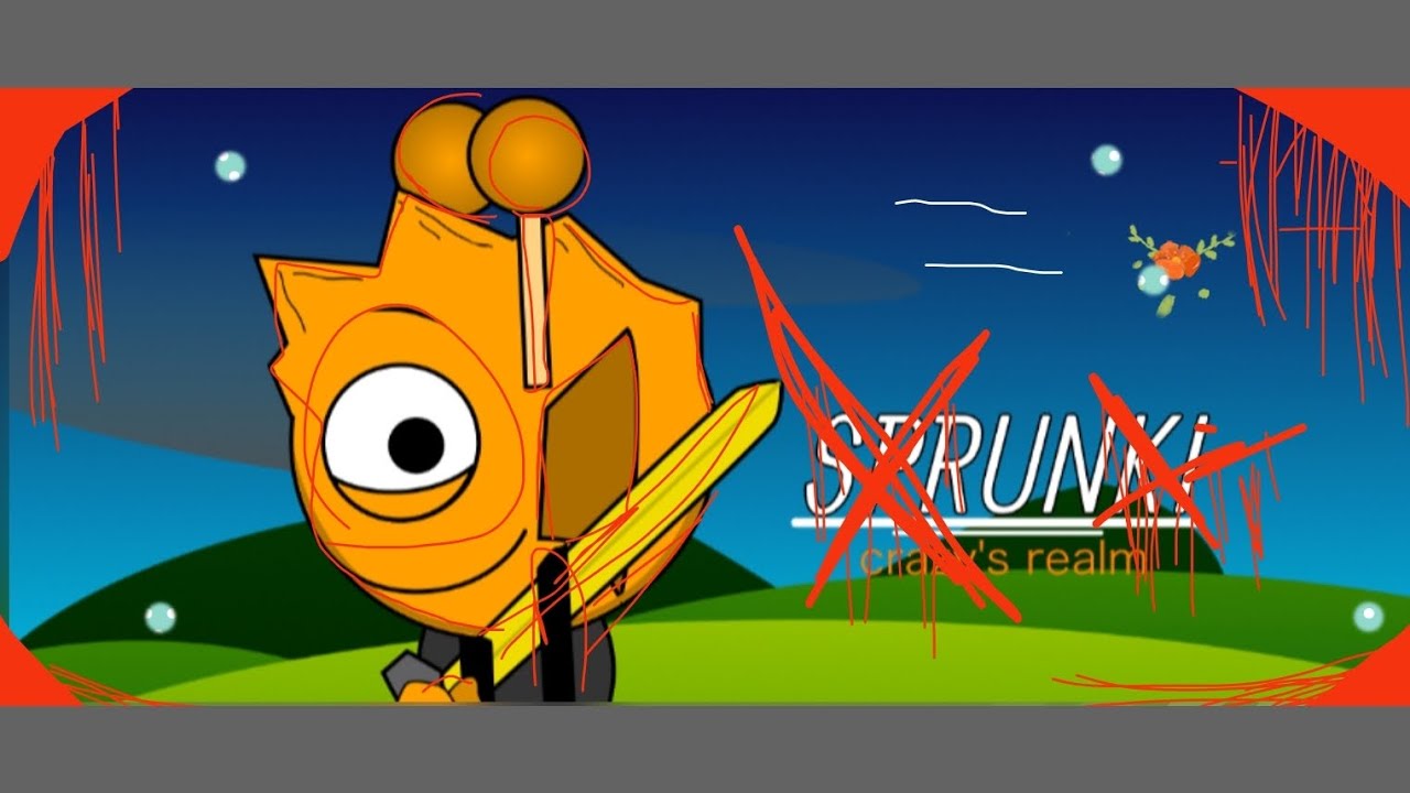 Sprunki  (crazy's realm)mix!!!!
