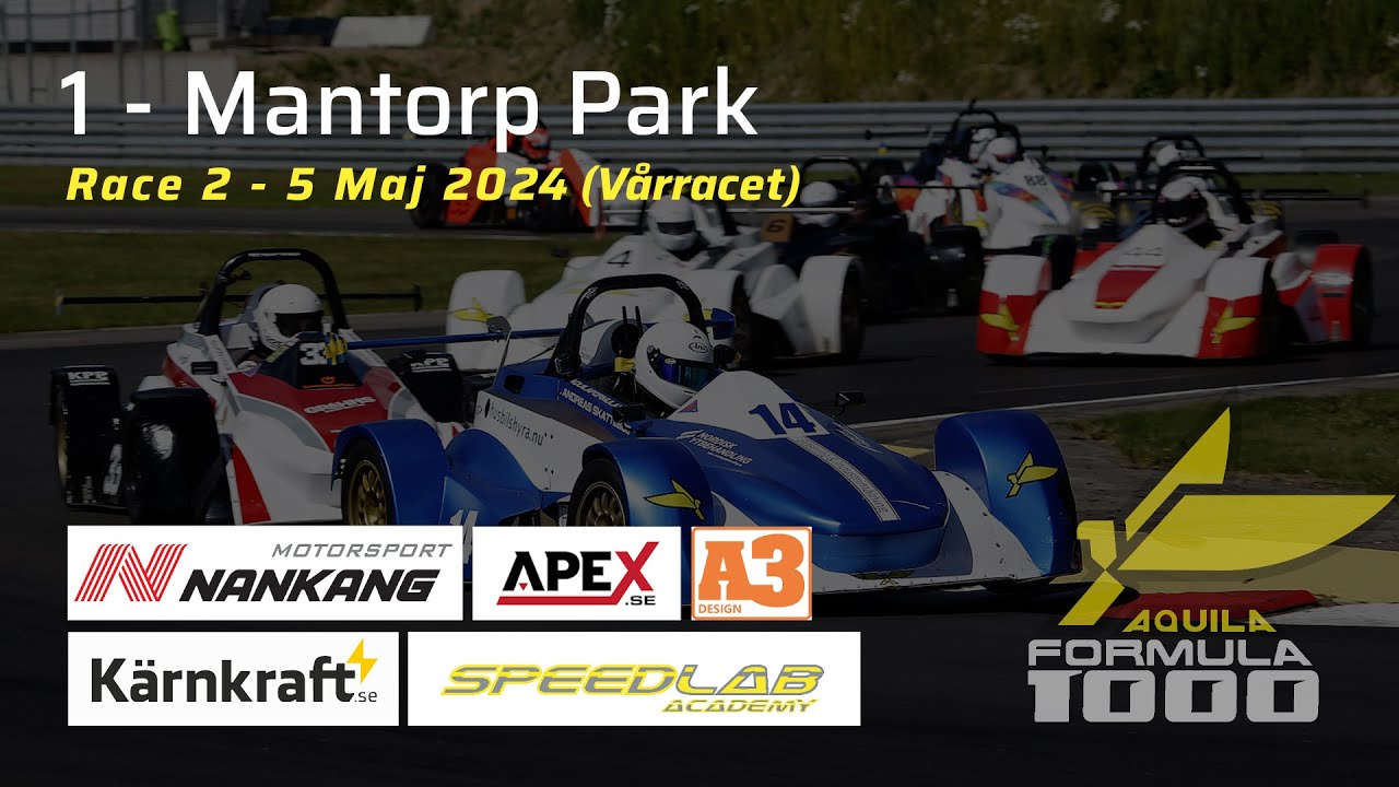 Racehelg 1 Mantorp Park - Söndag - Race 2
