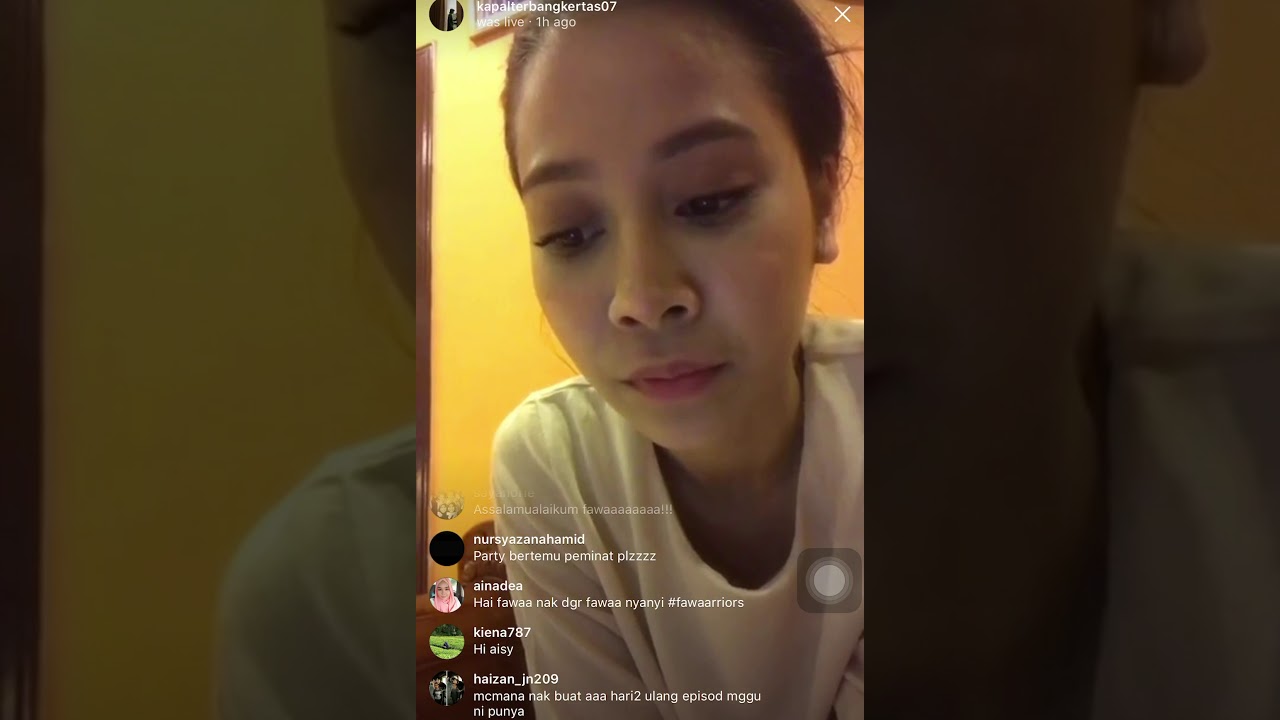 Fawaa IG Live (14/10/2017)