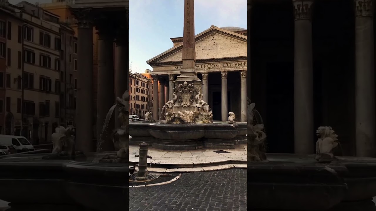 Il PANTHEON, tra i pi&ugrave; importanti MONUMENTI di 📍ROMA🇮🇹