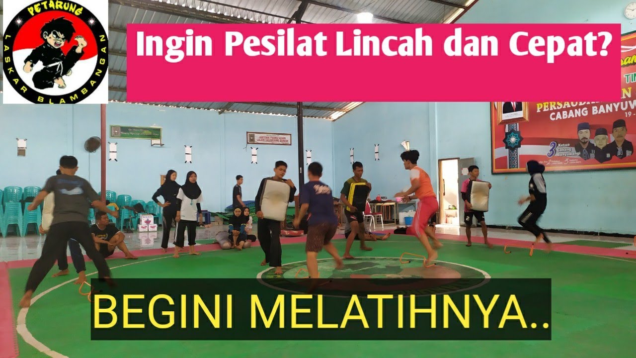 Ingin Pesilat Anda Lincah dan Cepat?   Begini Latihannya....