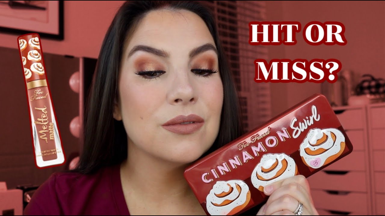 TOO FACED CINNAMON SWIRL PALETTE... Review, Tutorial, Comparisons