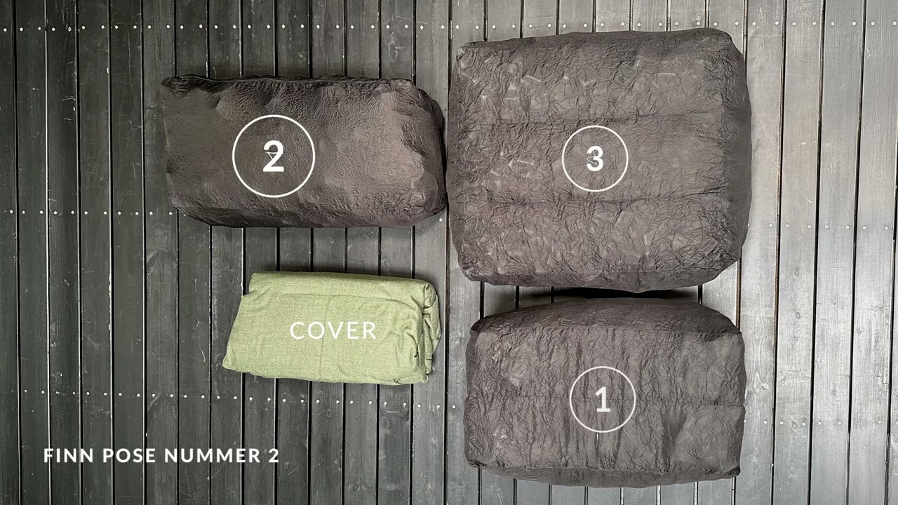 SACKit Soft Sofa Outdoor Seat - Monteringsveiledning - NO