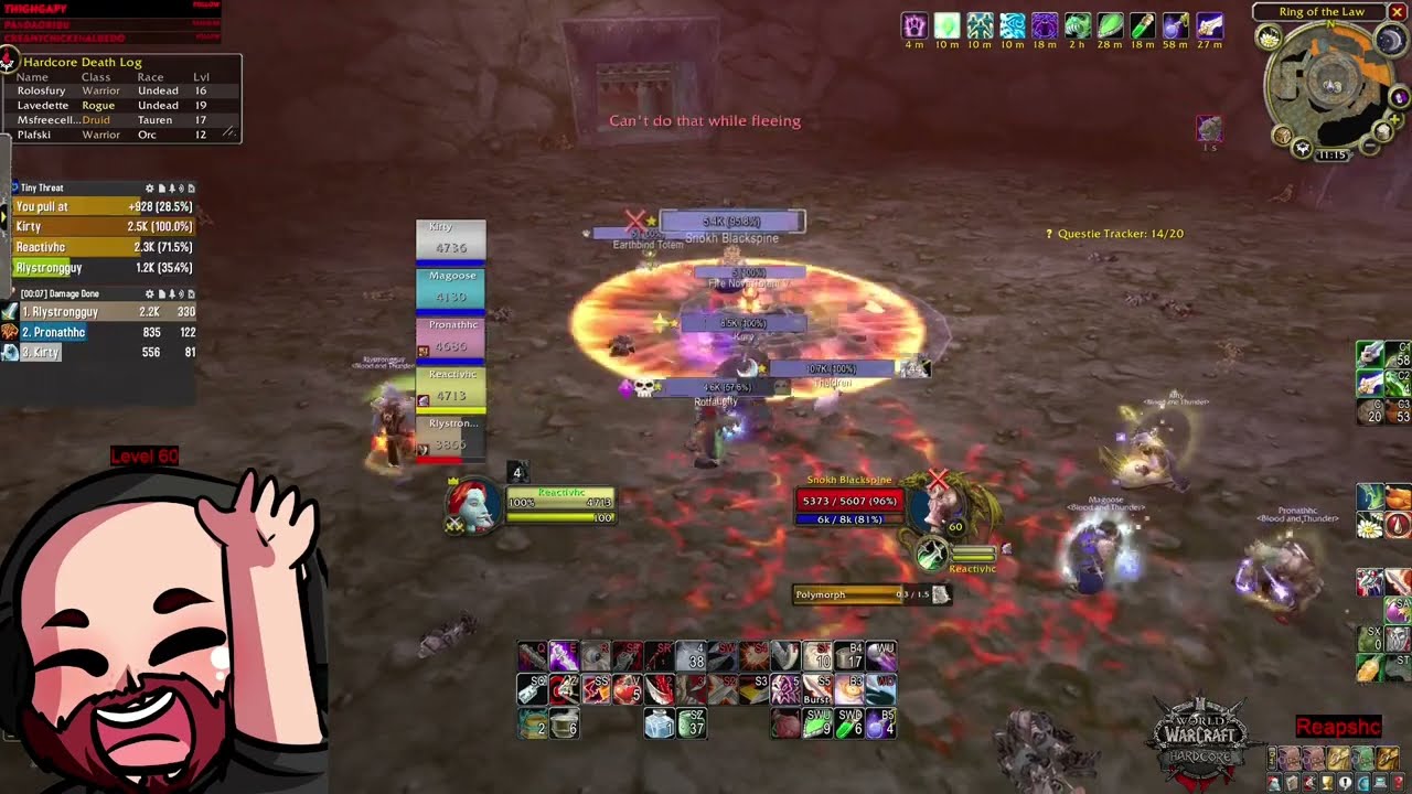 0.5 Arena BRD challenge! Hardcore classic - Blood and Thunder