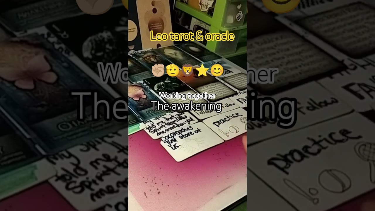 subscribe @Monnrahh full reading is on my channel #leo #tarot #fyp #awakening #fire #collective