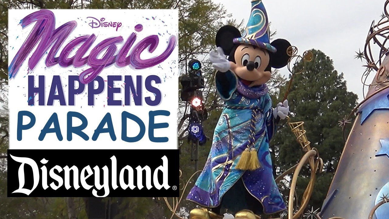 Disneyland - 2/27/2020 - New Magic Happens Parade PREVIEW!