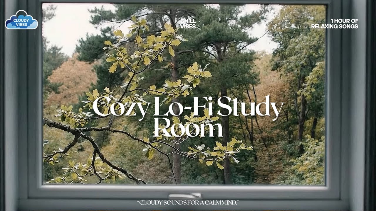 Cozy Lo-Fi Study Room | Soft Beats for Focus, Reading & Relax ☕
