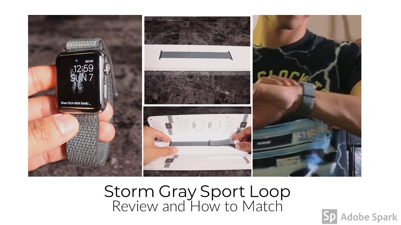 Storm Gray Sport Loop Review and How to Wear