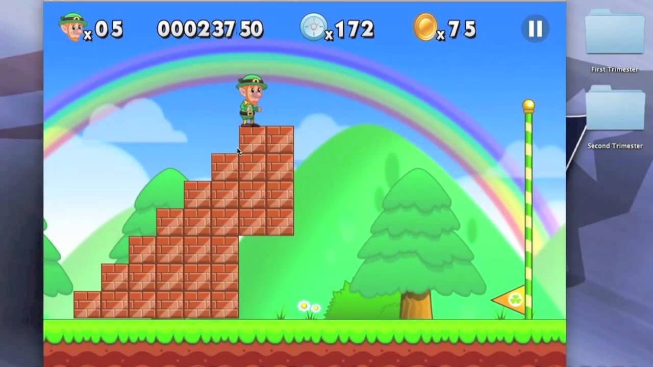 Older Super Jump World vs. Newer Lep's World on Mac