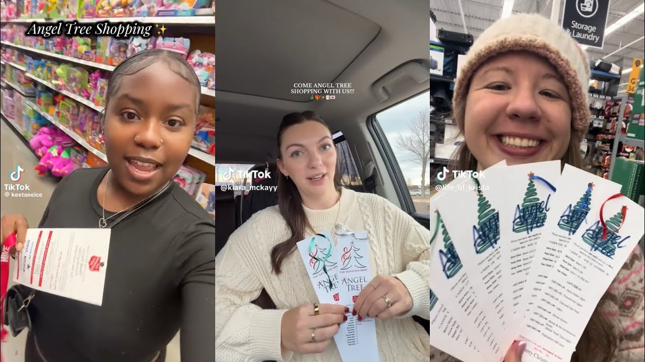 Angel Tree Christmas Shopping Compilation 2025 🎅🏻🎄 