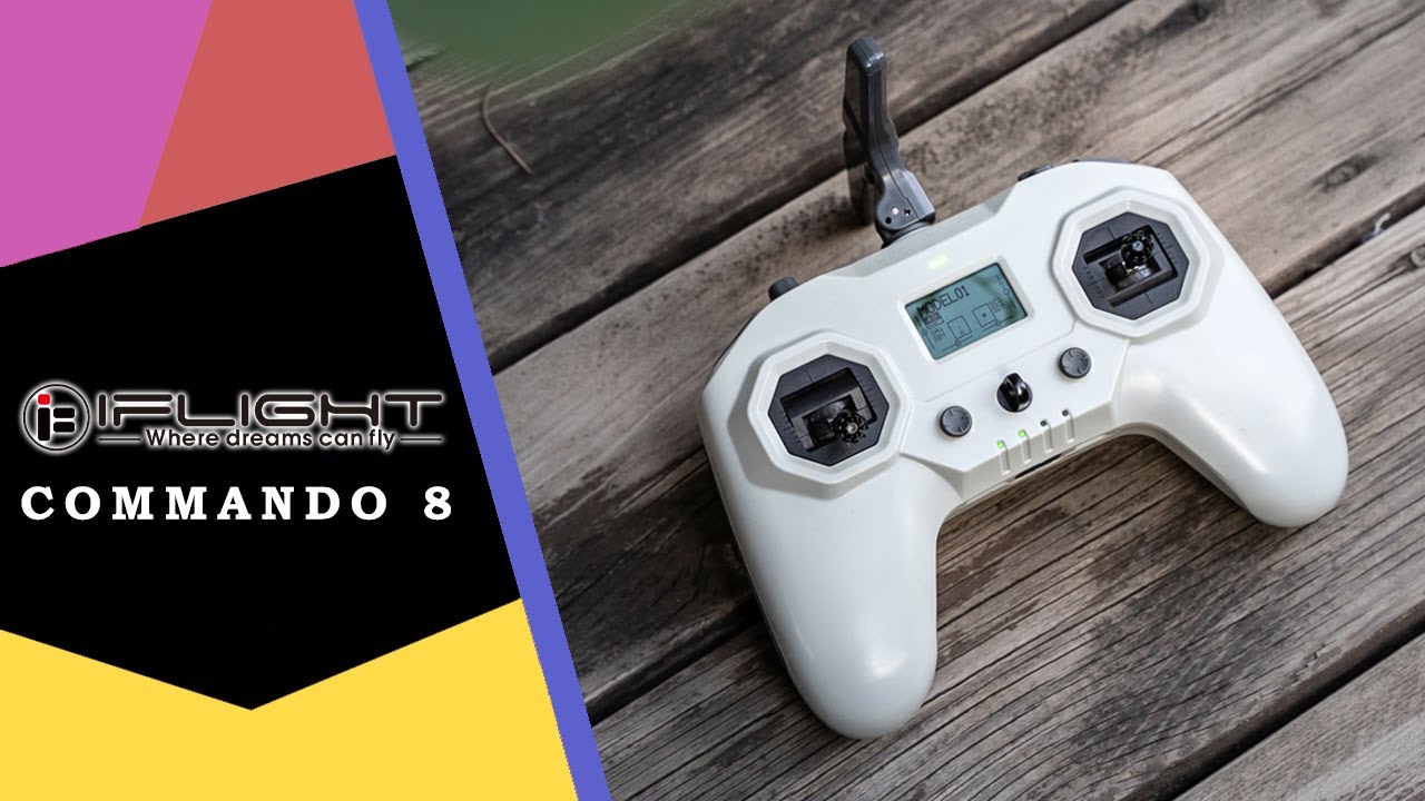 iFlight Commando 8 🎮 Świetna aparatura z ELRS / Recenzja 4K