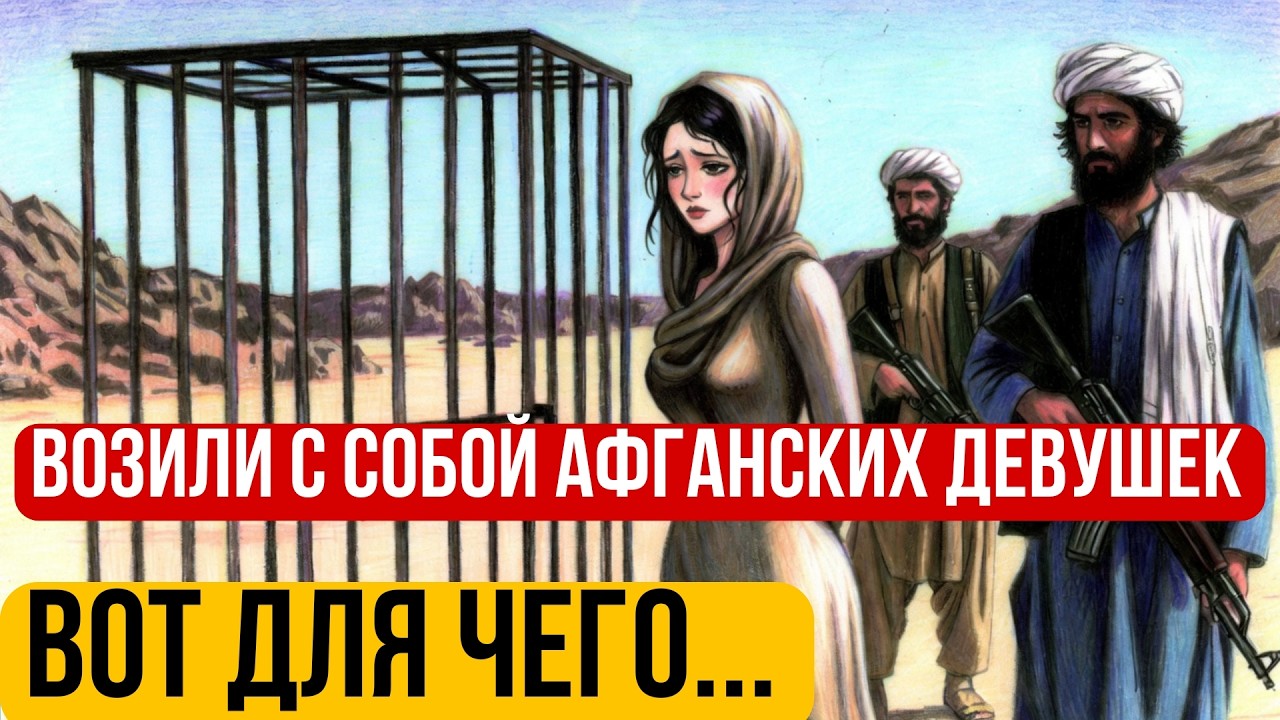 Моджахеды возили с собой девушек по Афганистану, и вот для чего...