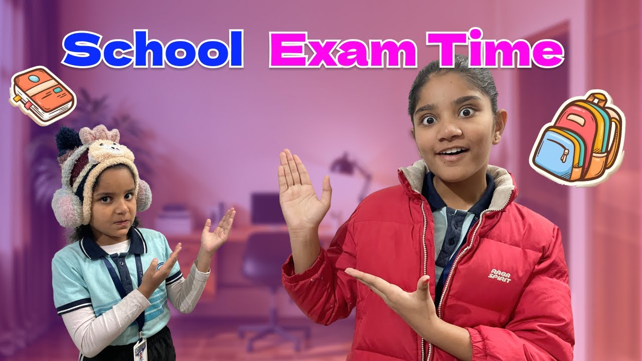 SCHOOL EXAM TIME AT HOME | Family Vlog | Family Man Diaries