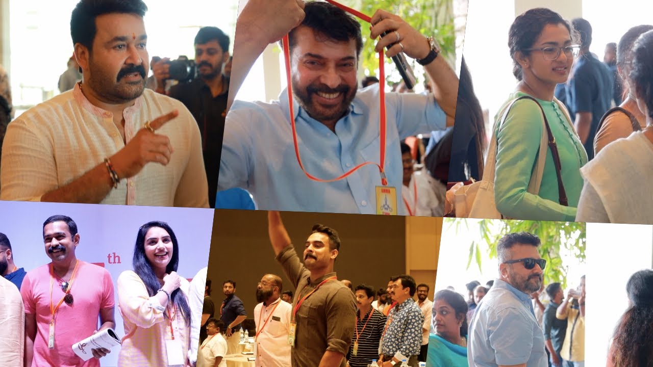 താര മാമാങ്കം | Amma General Body Meeting 2019 | Celebrities Spoted At Amma General Body 2019