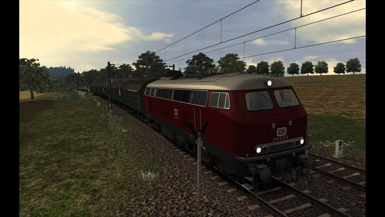 Train Simulator 2015 Railtraction BR218 New Sounds