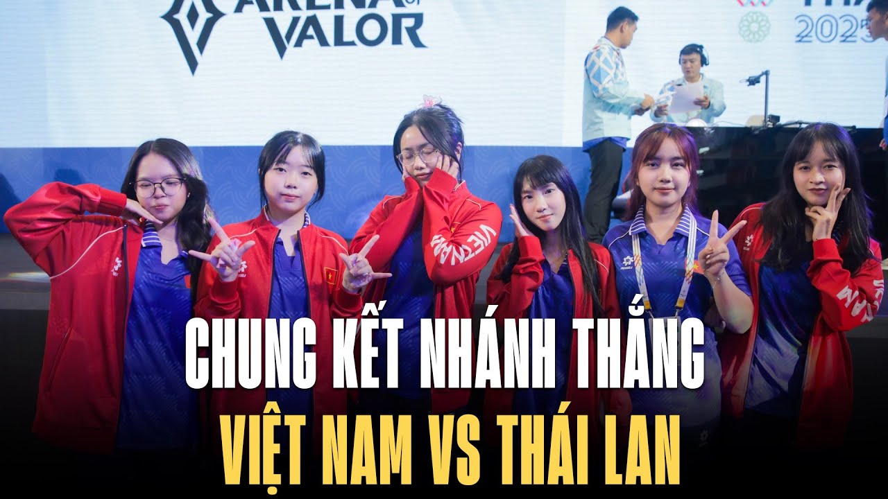 Việt Nam vs Thái Lan Chung Kết Nhánh Thắng - Liên Quân Mobile Nữ SEA GAMES 33| BLV HẢI PHONG