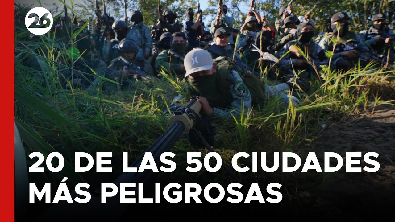 México en manos de narcos y pandillas