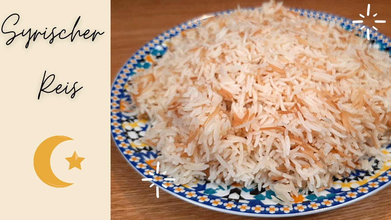 Original syrischer Reis mit Fadennudeln | einfacher geht es nicht | riz mit Buttergeschmack |
