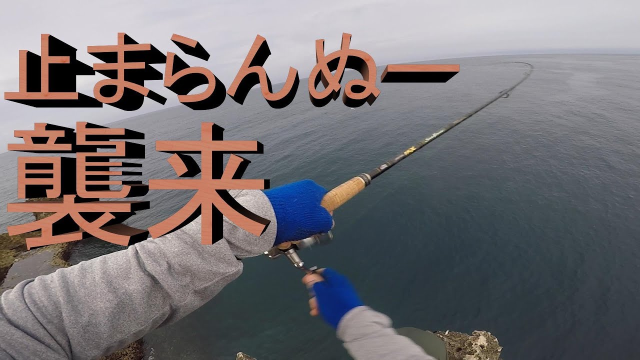 【沖縄釣り】【ルアー】止まらんぬーの襲来【残波岬】