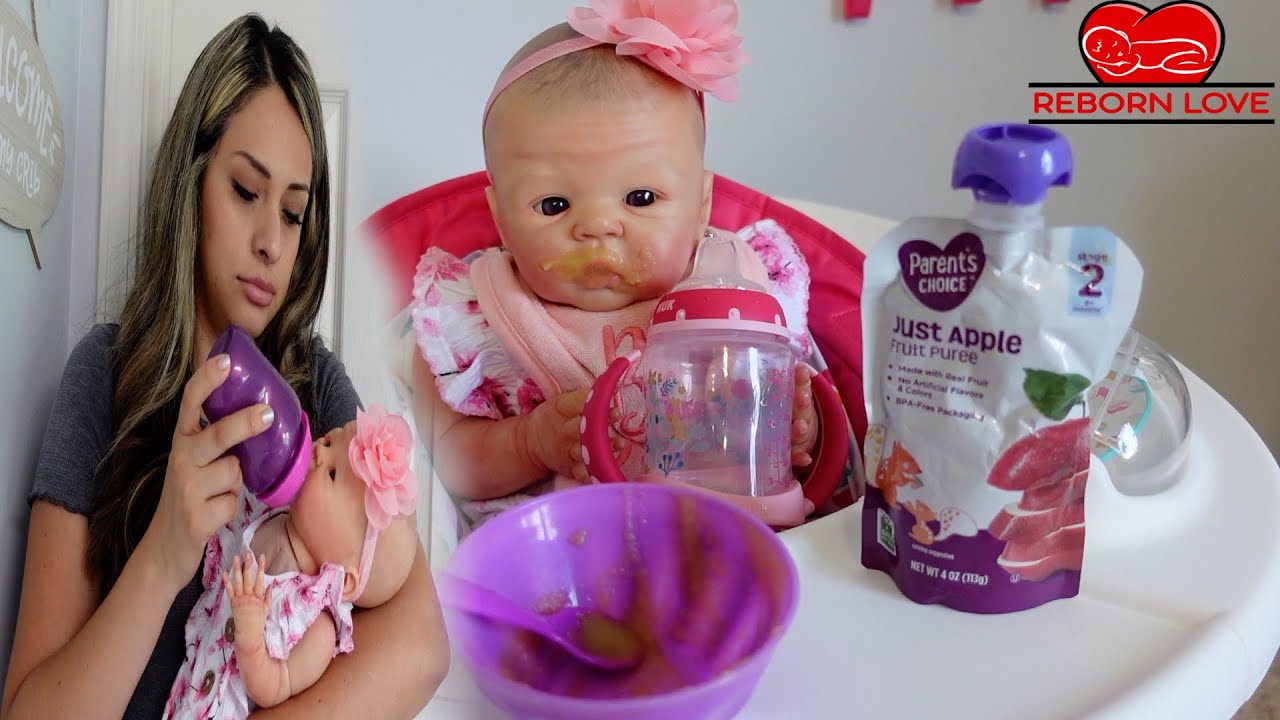 Reborn baby Sophie's Morning Routine feeding and changing reborn baby | Reborn Love