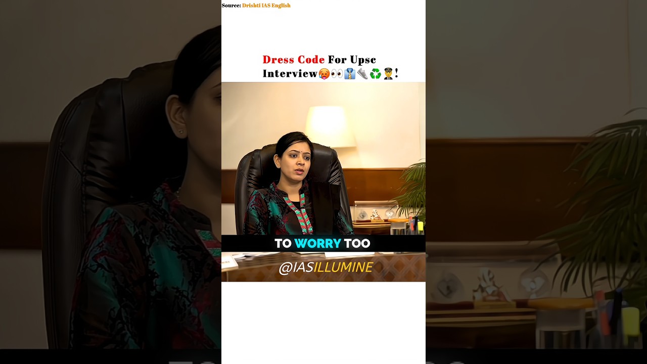 Dress Code For Interview 👀🥵♻️👨‍✈️Tips & Guidance | Upsc Interview