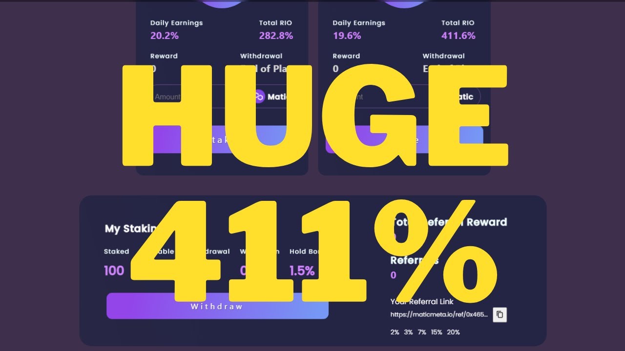 MATICMETA ROI DAPP