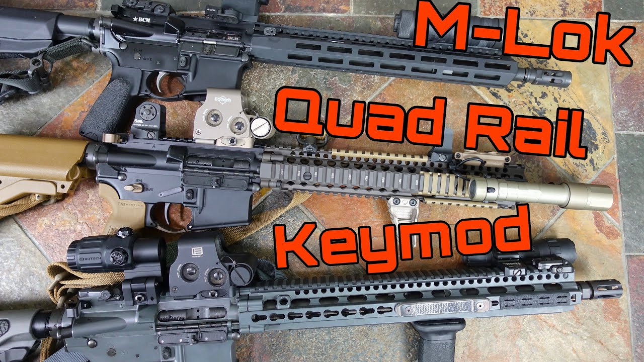 Different AR-15 Rail Mounting Options