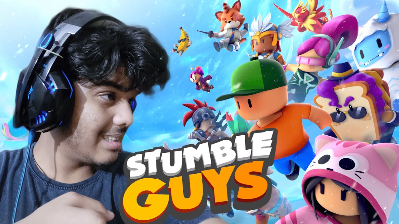 😂Having so much fun in (STUMBLE GUYS) Playing first time