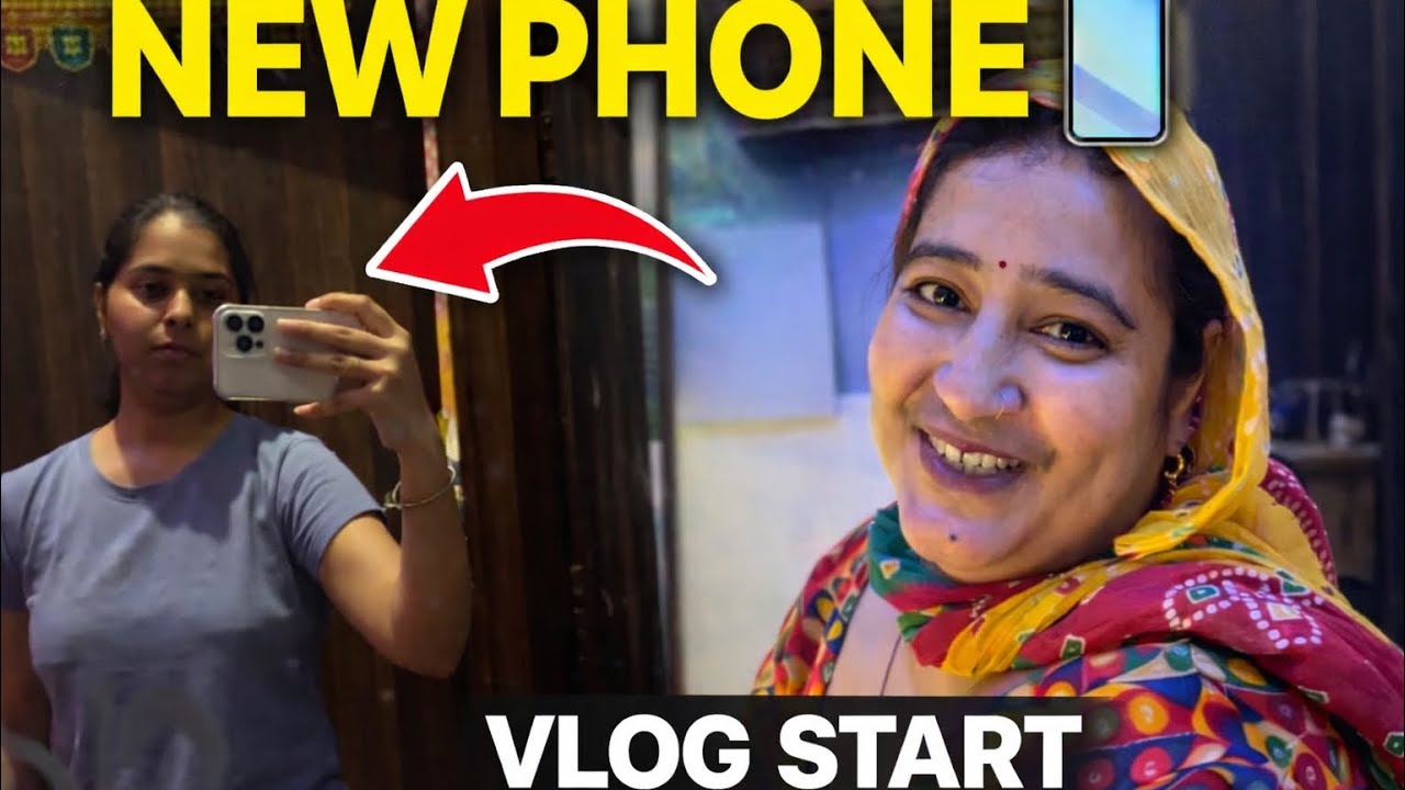 Naya phone ka sath vlogging ki shuruaat 