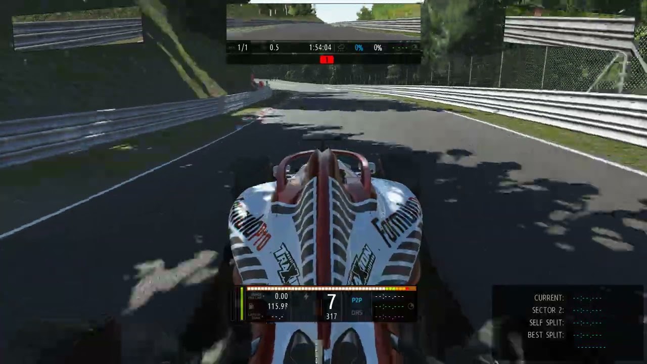 #nurburgringnordschleife #rfactor2 formula pro 5:45.41