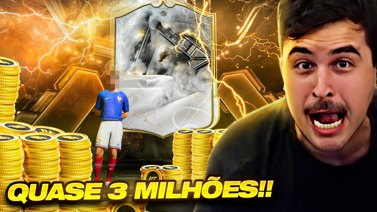 MEU DEUS!! TIREI UM ICON NEGOCIÁVEL DE QUASE 3 MILHÕES NOS PACKS!!